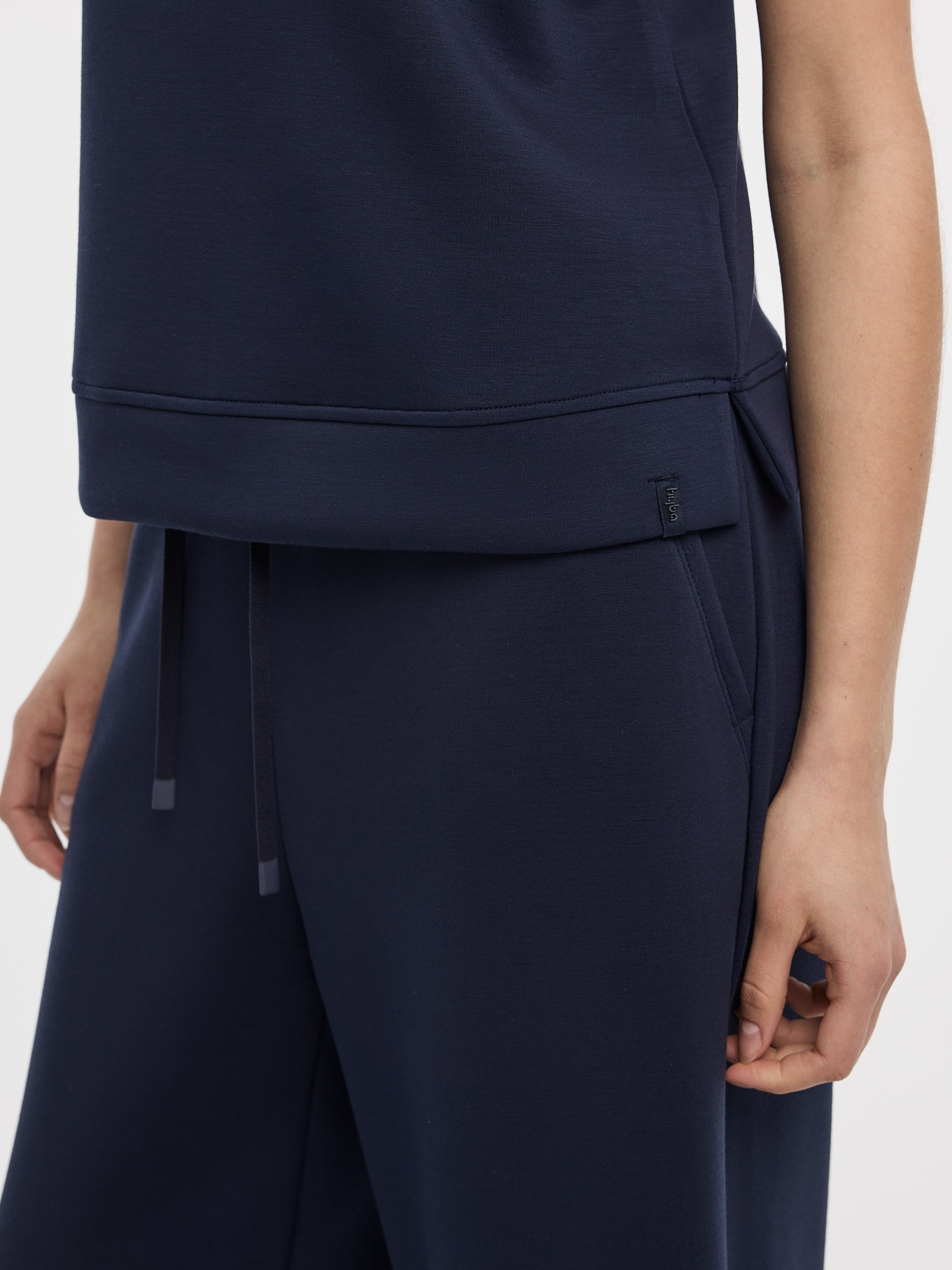 Half-Zip Mock-Neck Cami - HYLUX - Hyba