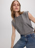 Sleeveless Crew-Neck Sweater Vest