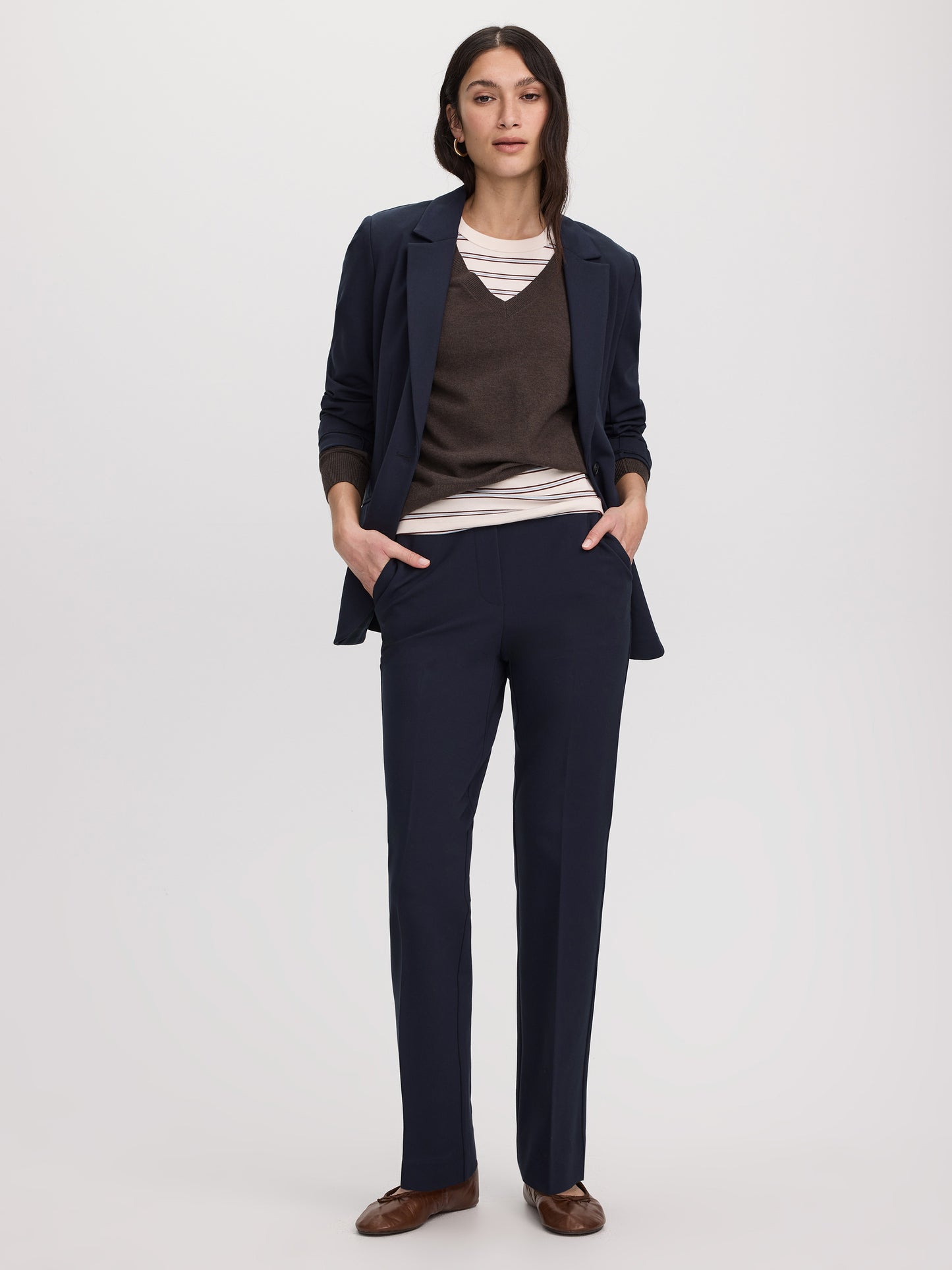 Straight Leg Knit Pant – EcoCosy™ Fabric – Ladies Collection