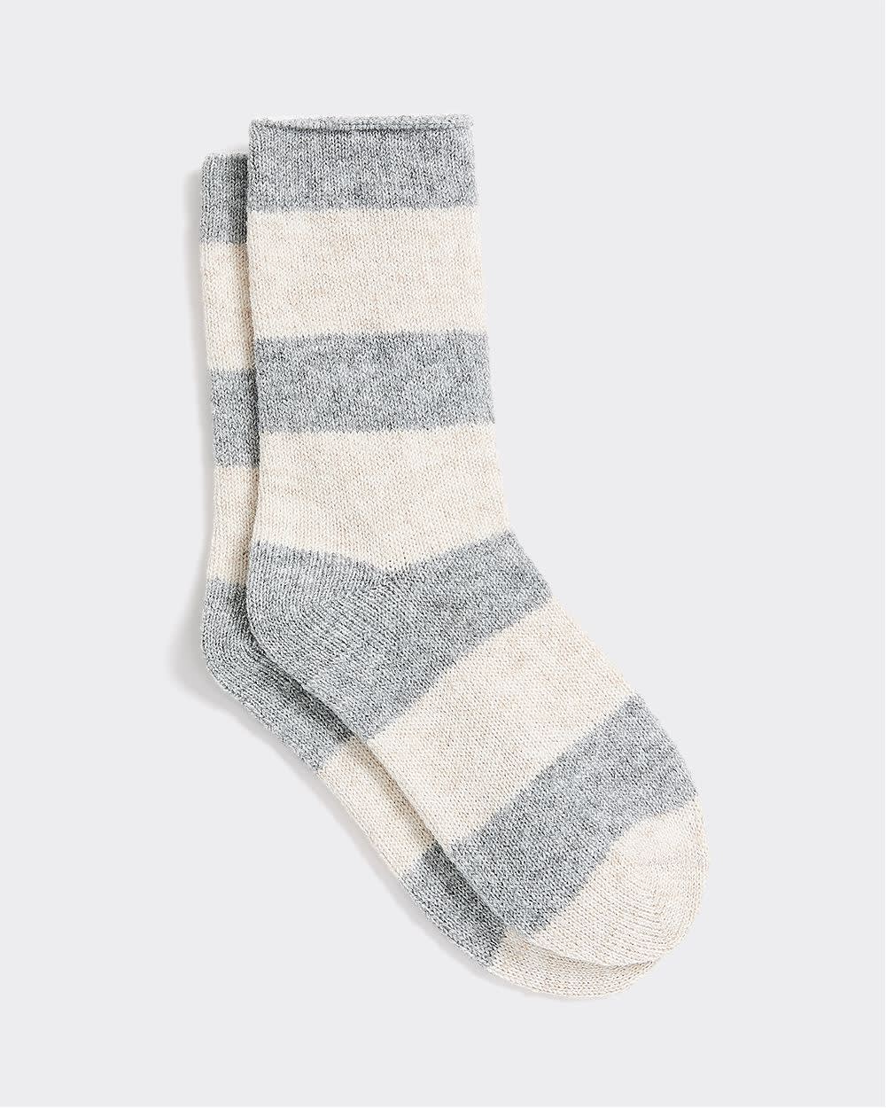 Super-Soft Striped Socks