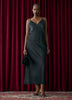 Sleeveless V-Neck Maxi Dress with Sequins
