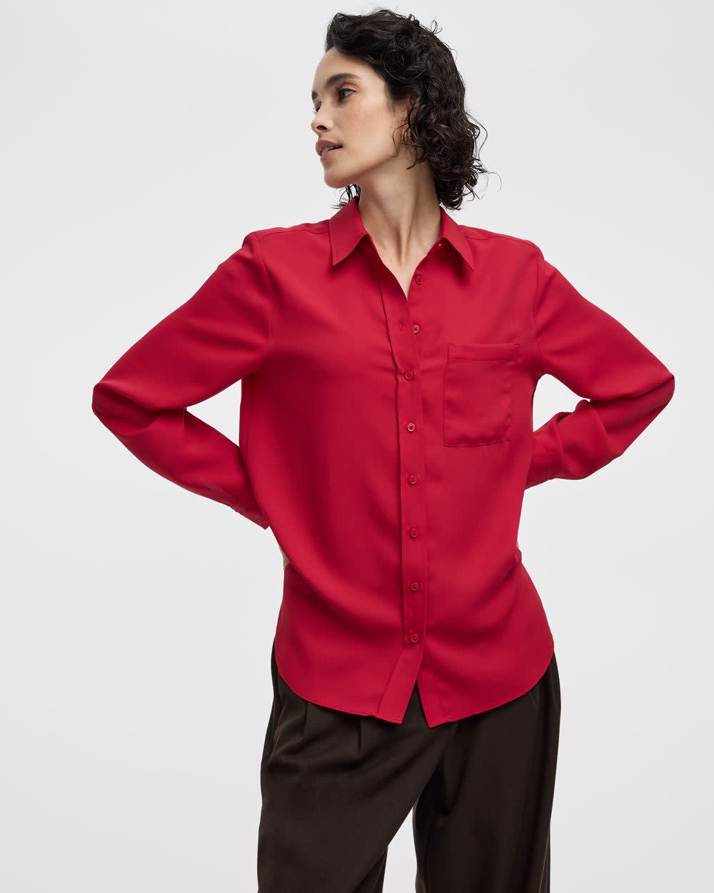 Long-Sleeve Blouse - R Essentials