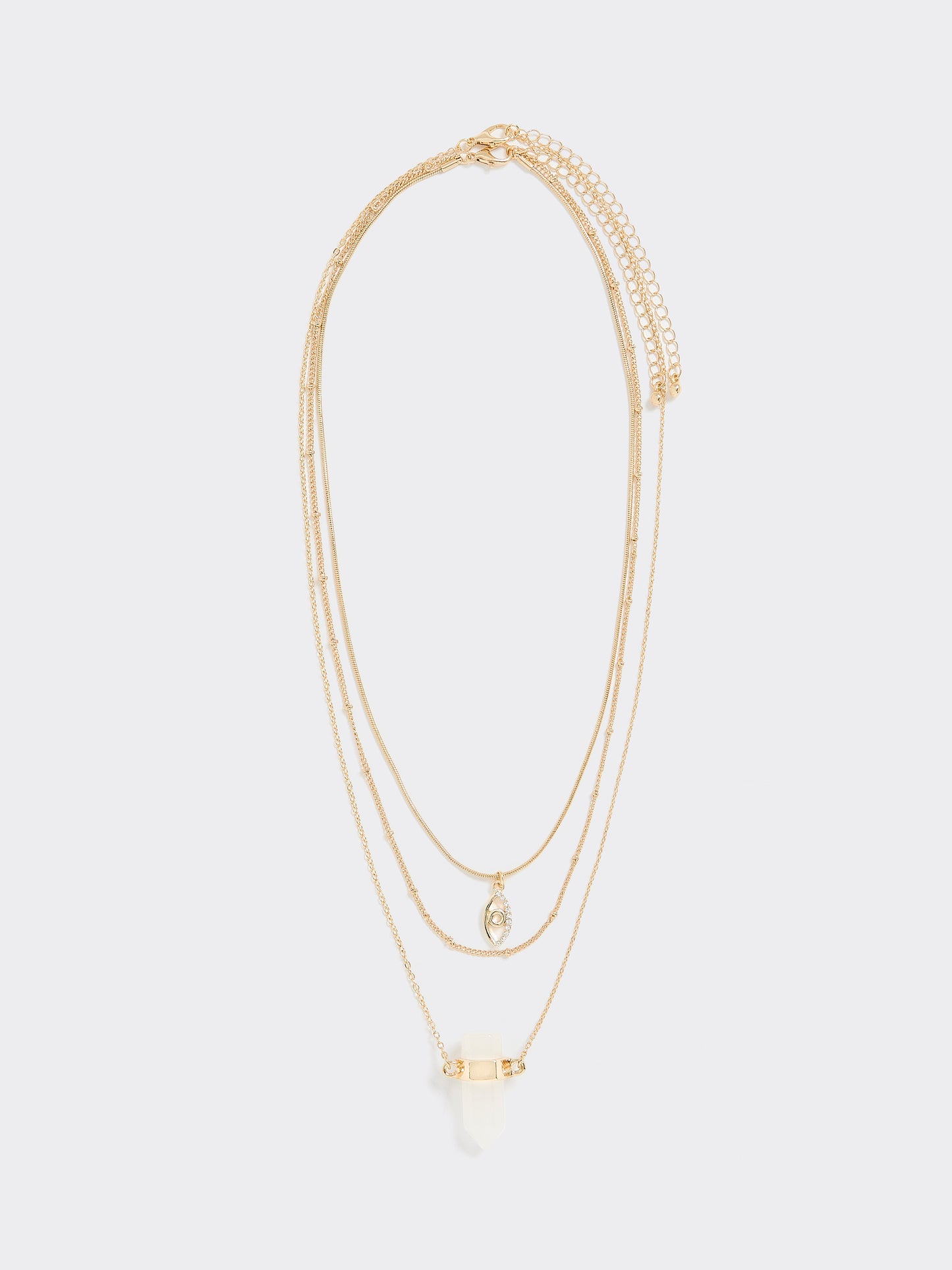 Mystical Short Necklace with Stones