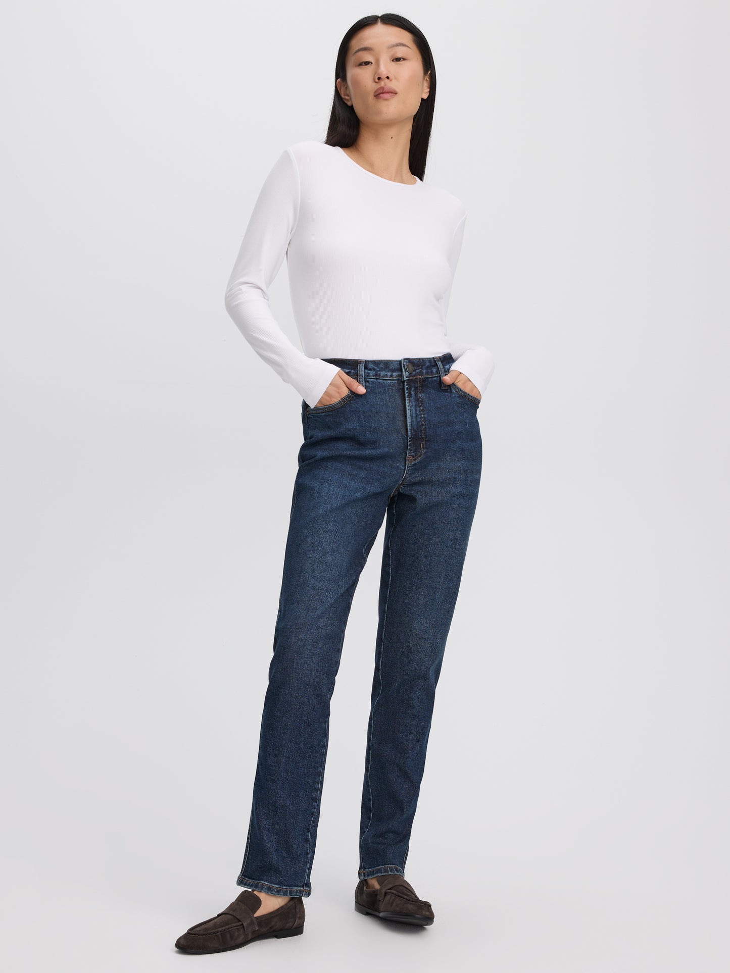 Slim-Leg High-Rise Jean - The Vintage - Curvy Fit