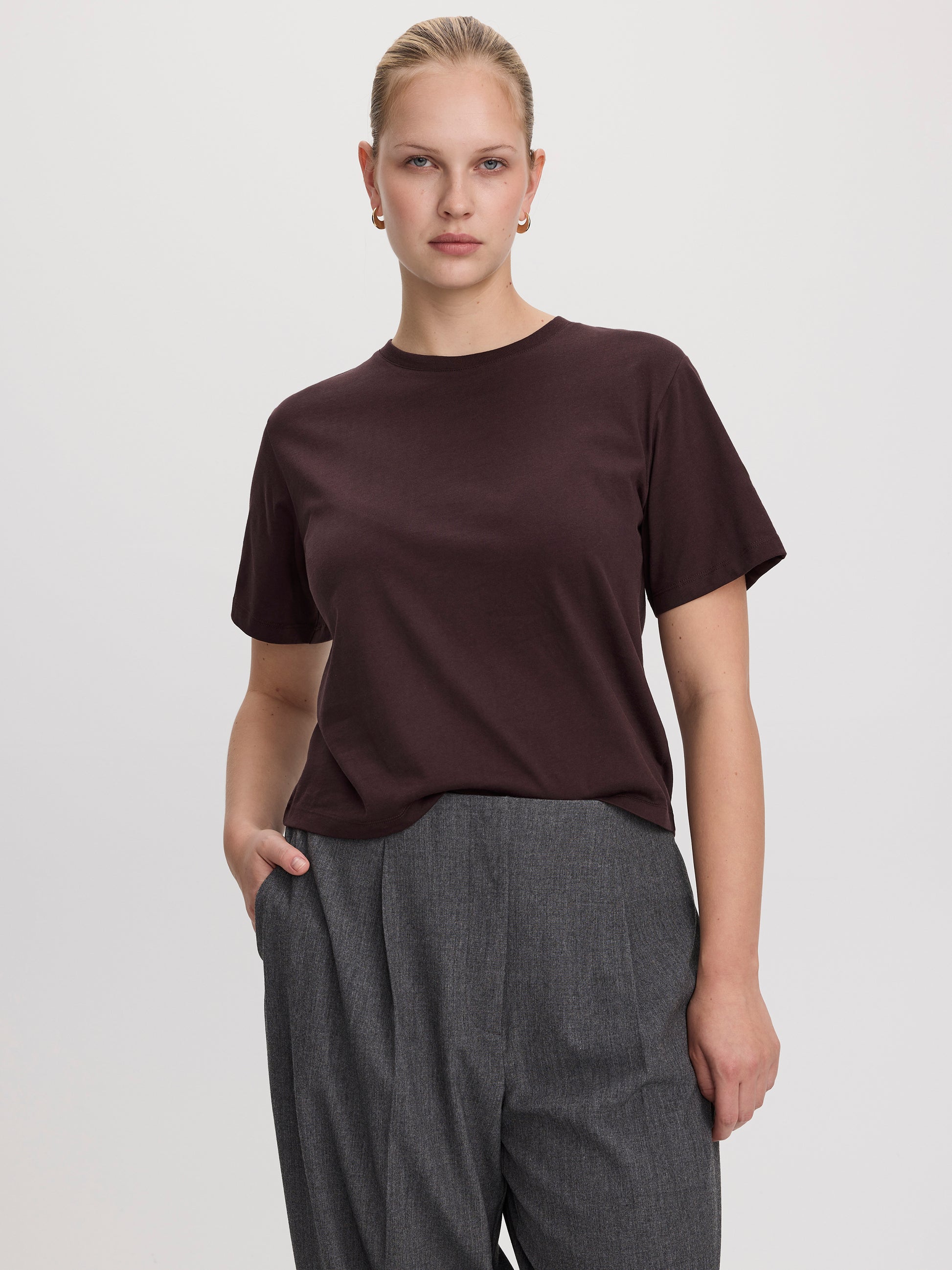 Crew-Neck Boxy T-Shirt