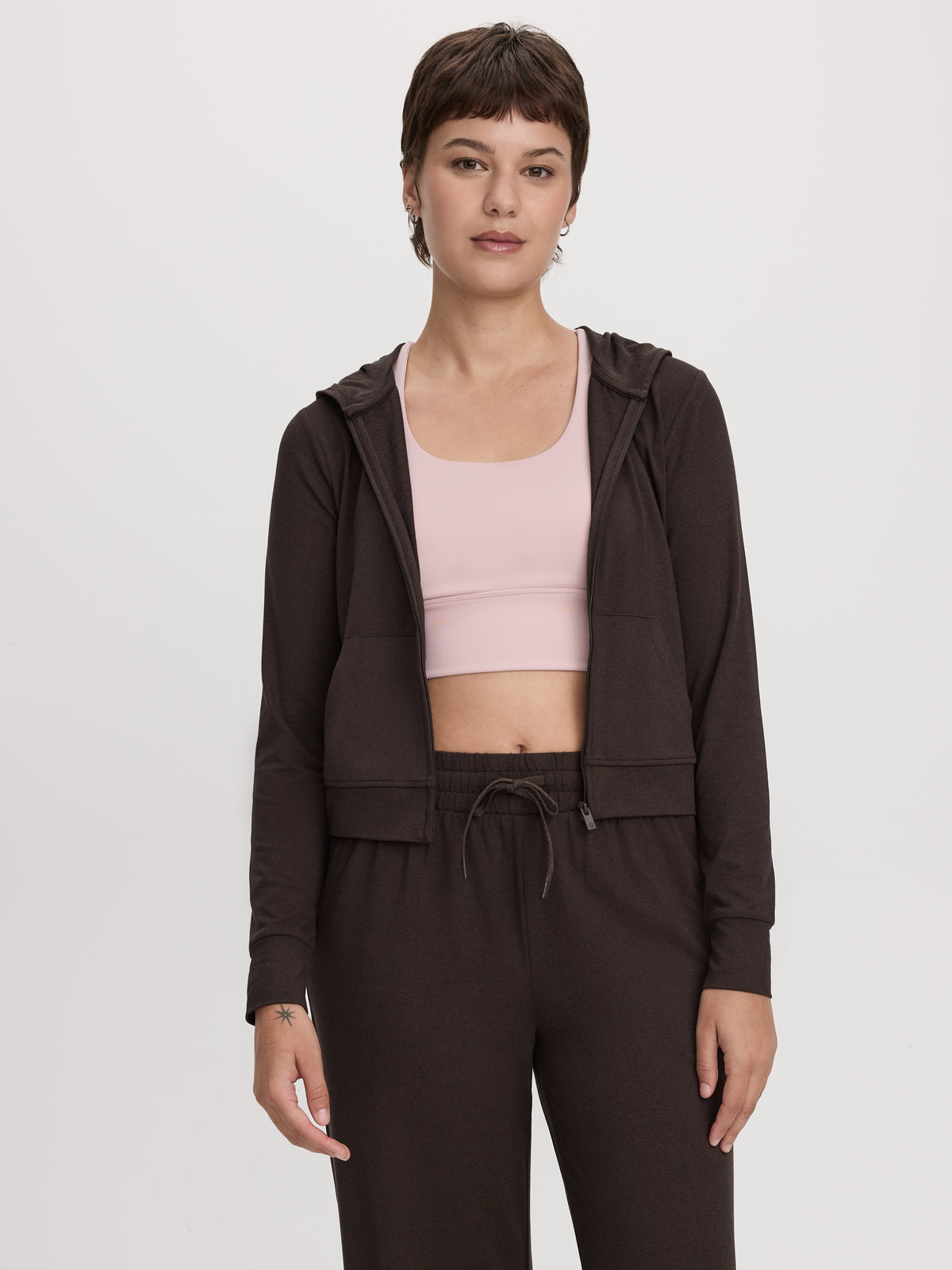 Hooded Cardigan - DRY-LUX (R) Hyba