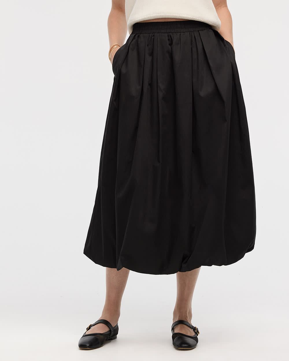 Midi Bubble Skirt