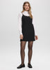 Sleeveless Shift Dress with Jewelled Neckline