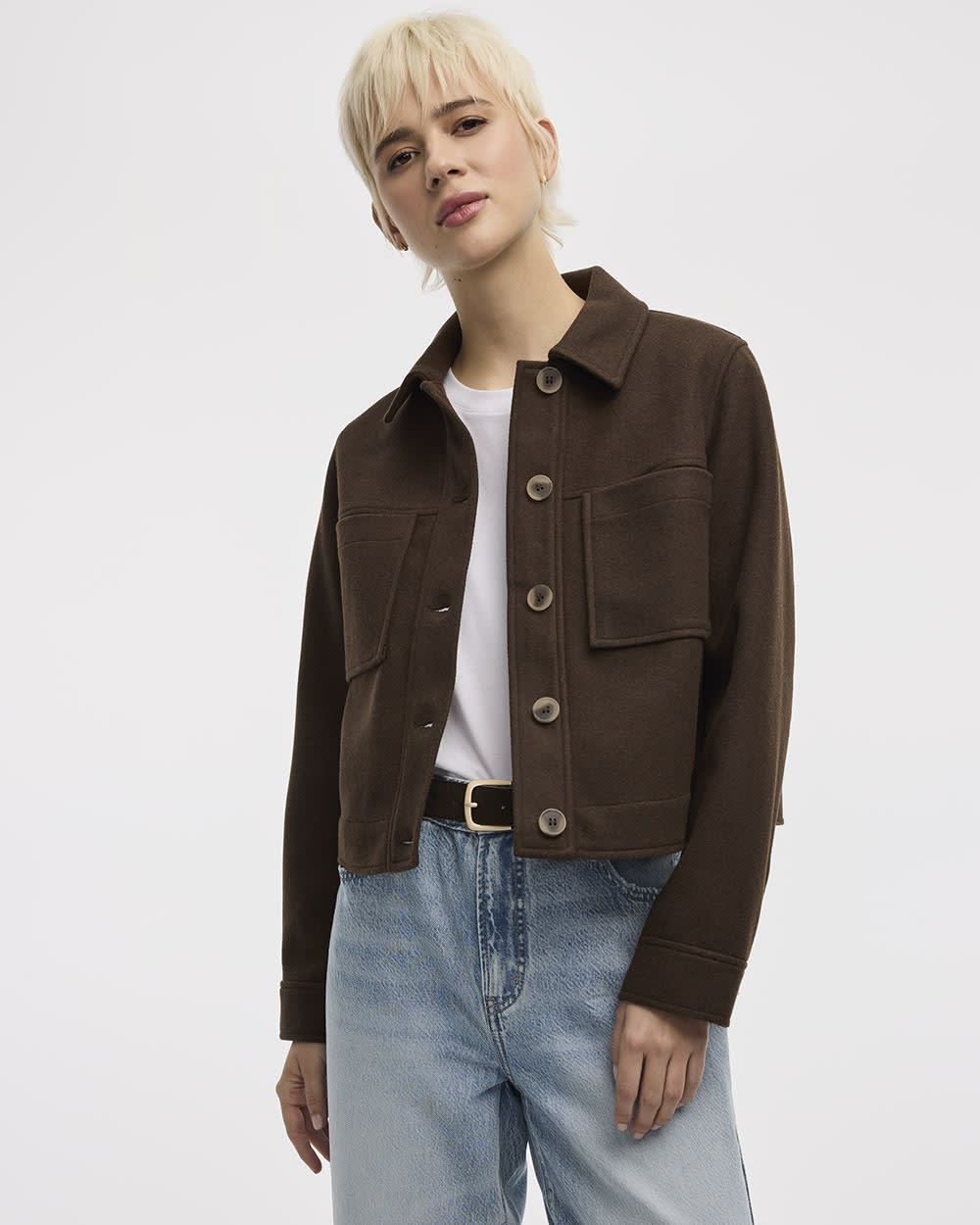 Short Shacket with Pockets