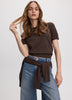 Short-Sleeve Crew-Neck Sweater - R Essentials