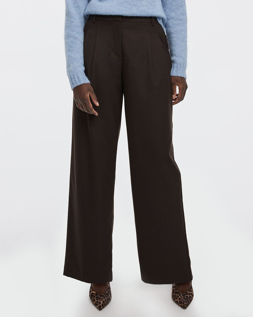 Wide-Leg Mid-Rise Pants | Regular | Reitmans