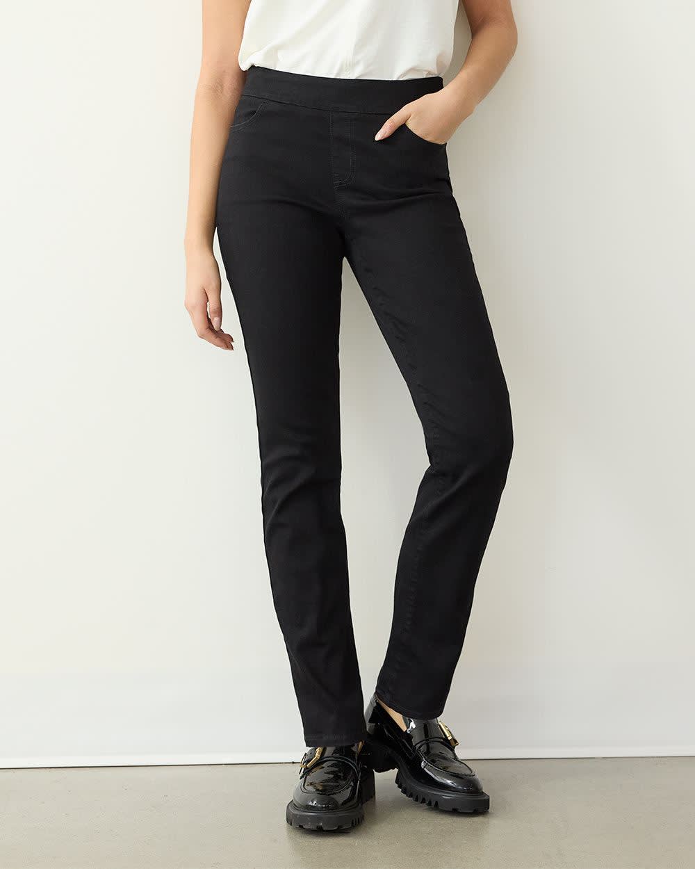 Straight-Leg Mid-Rise Jean - The Comfort - Tall