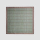 Square Satin Scarf with Herringbone Pattern