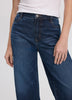 Wide-Leg Mid-Rise Jean