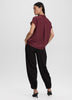 Extended-Sleeve V-Neck Flowy Blouse - R Essentials