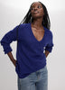 Long-Sleeve V-Neck PlushSoft Sweater