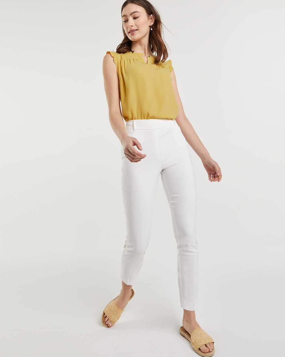 High Rise Slim Leg Ankle Pant The Iconic - Petite