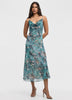 Sleeveless Maxi Dress with Cowl Neckline