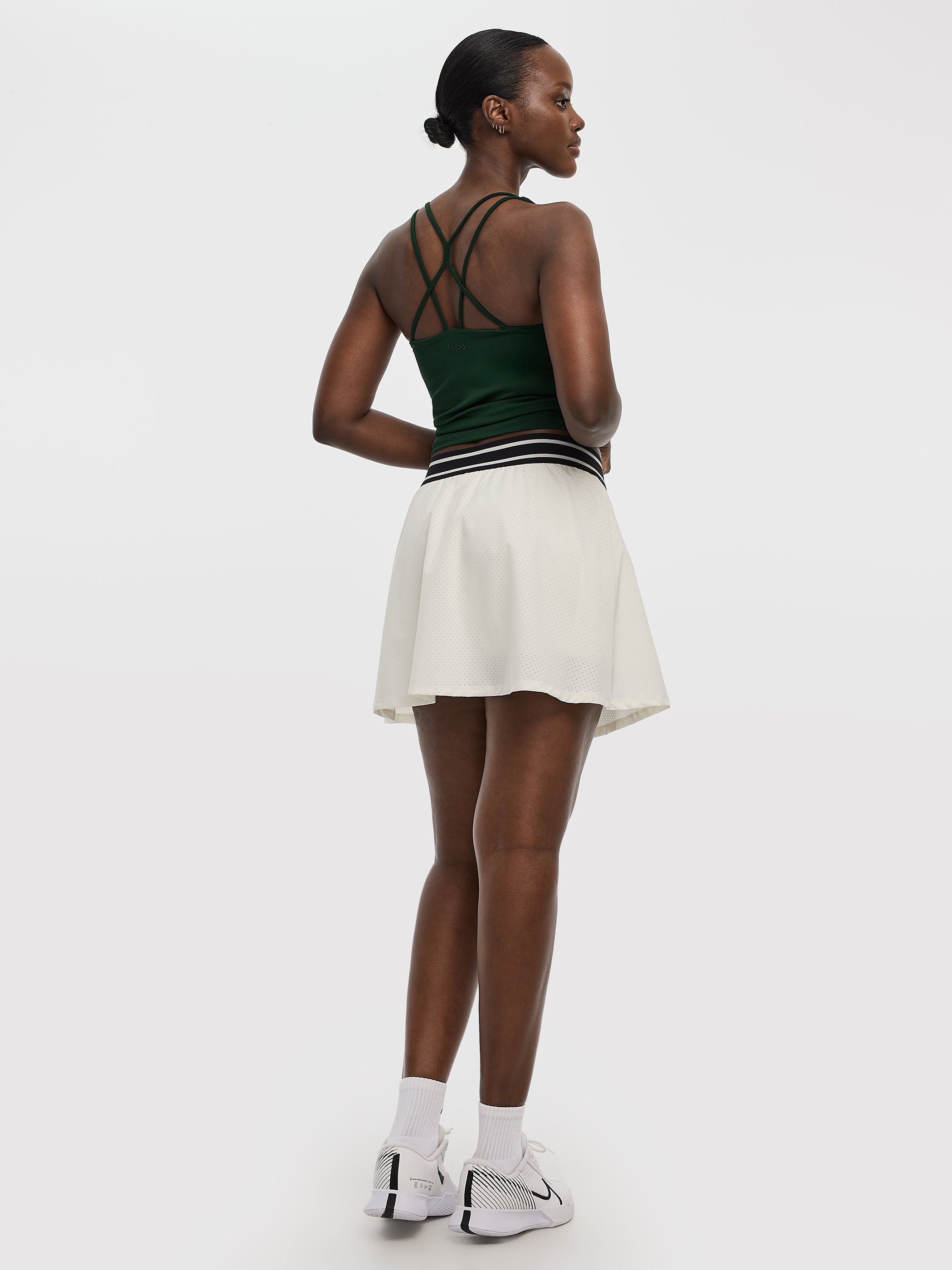 Jupe-short à taille rayée - Hyba