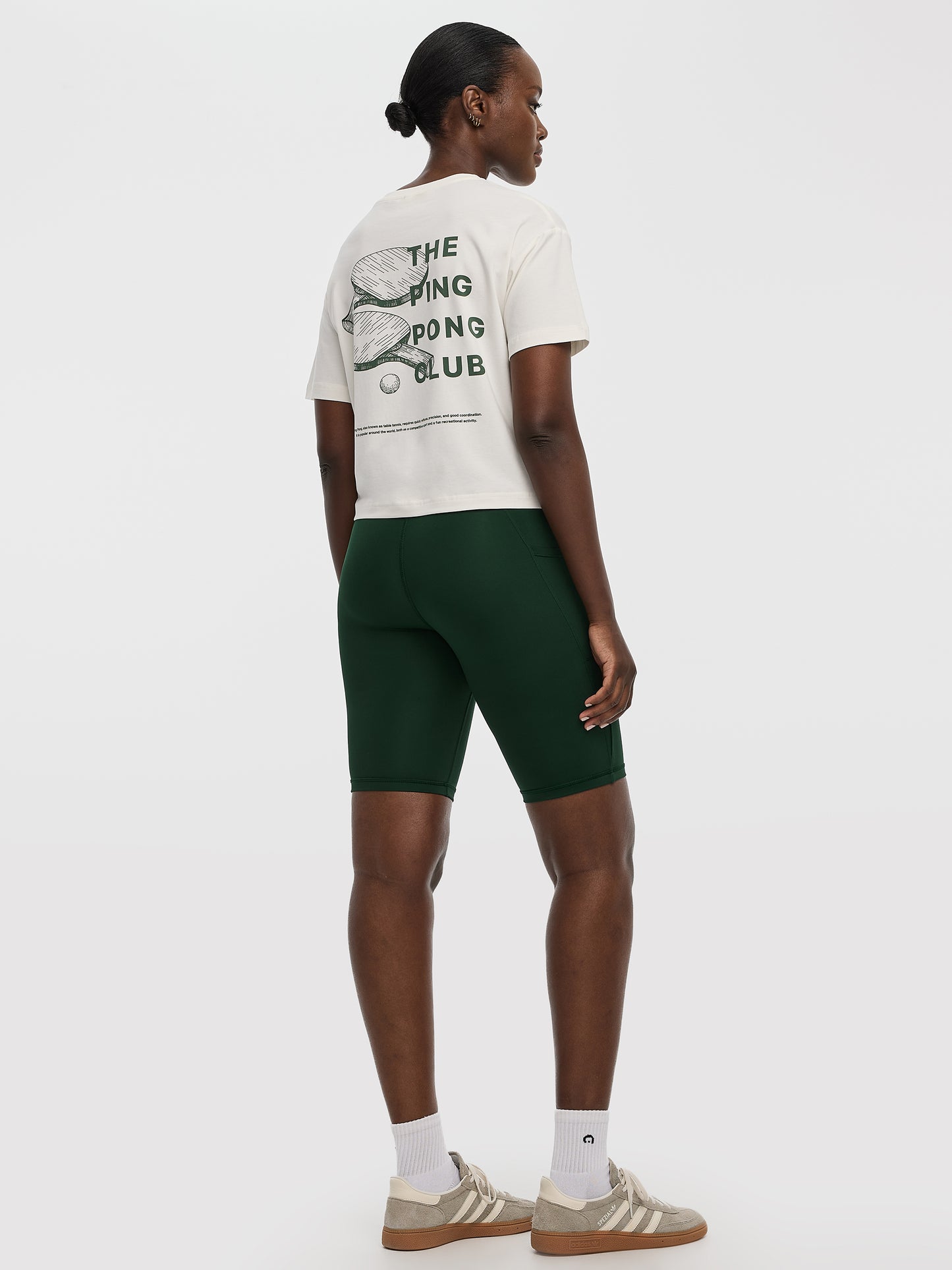 T-shirt à manches courtes et col rond 