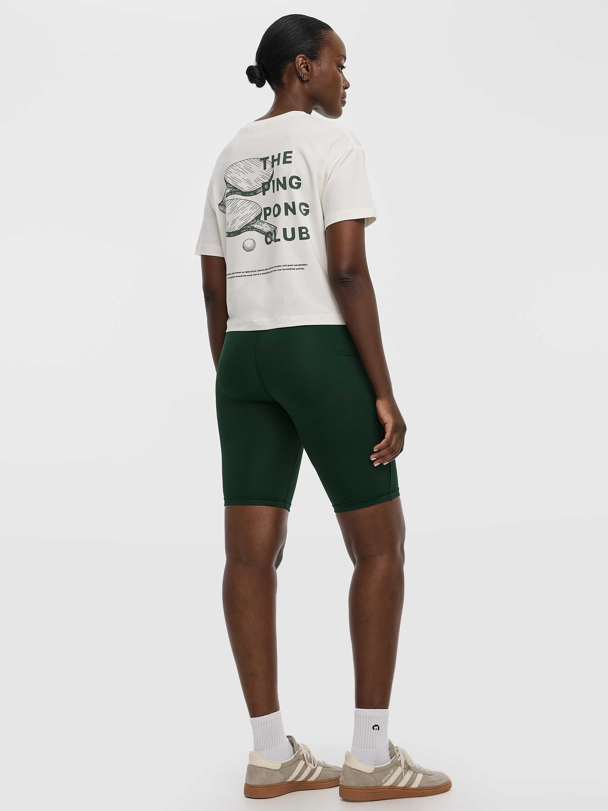 T-shirt à manches courtes et col rond 