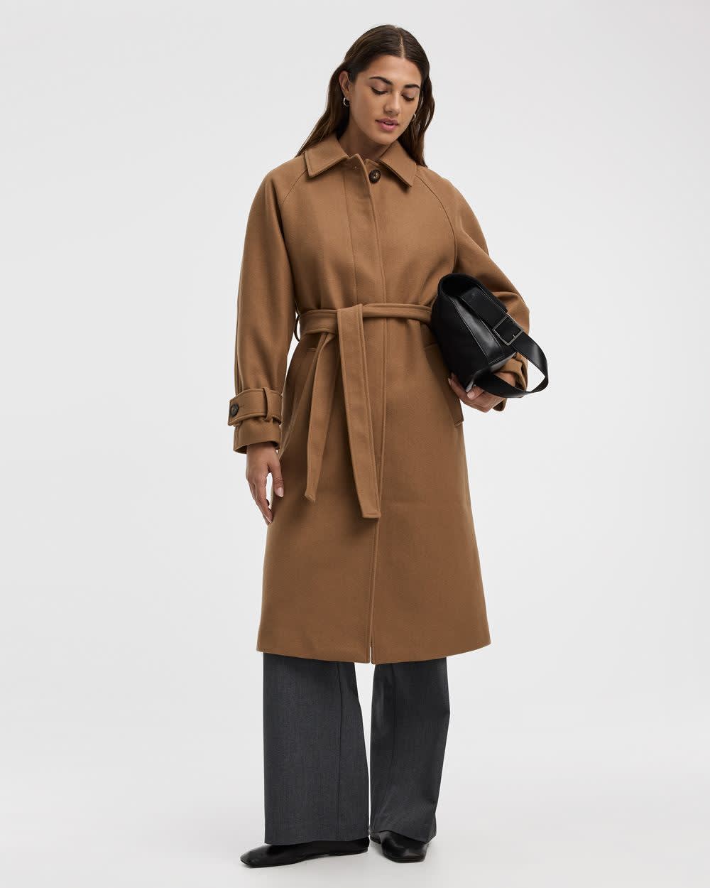 Long Belted Coat
