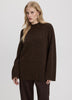 Long-Sleeve Mock-Neck Wool-Blend Sweater