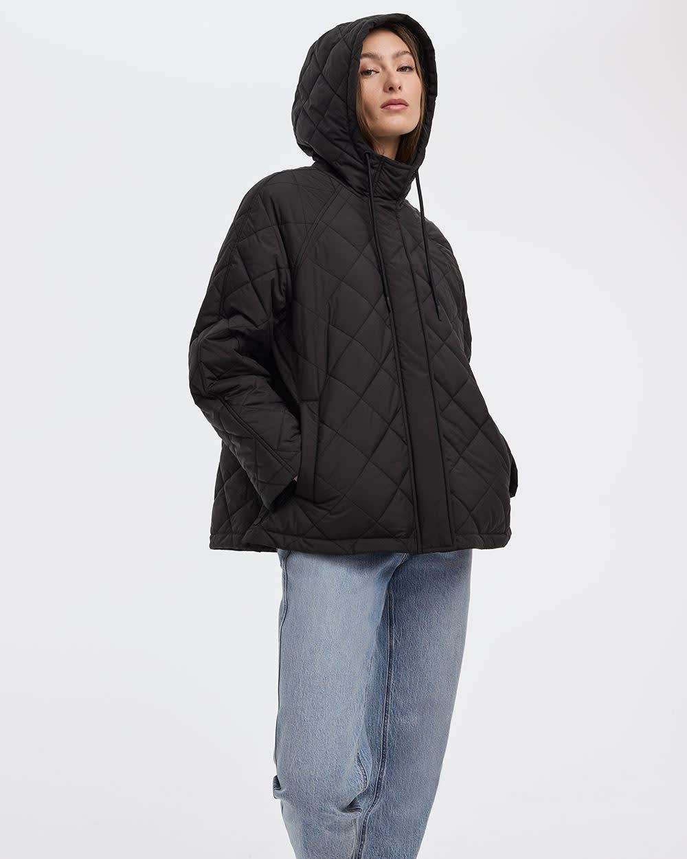 Quilted Hooded Jacket