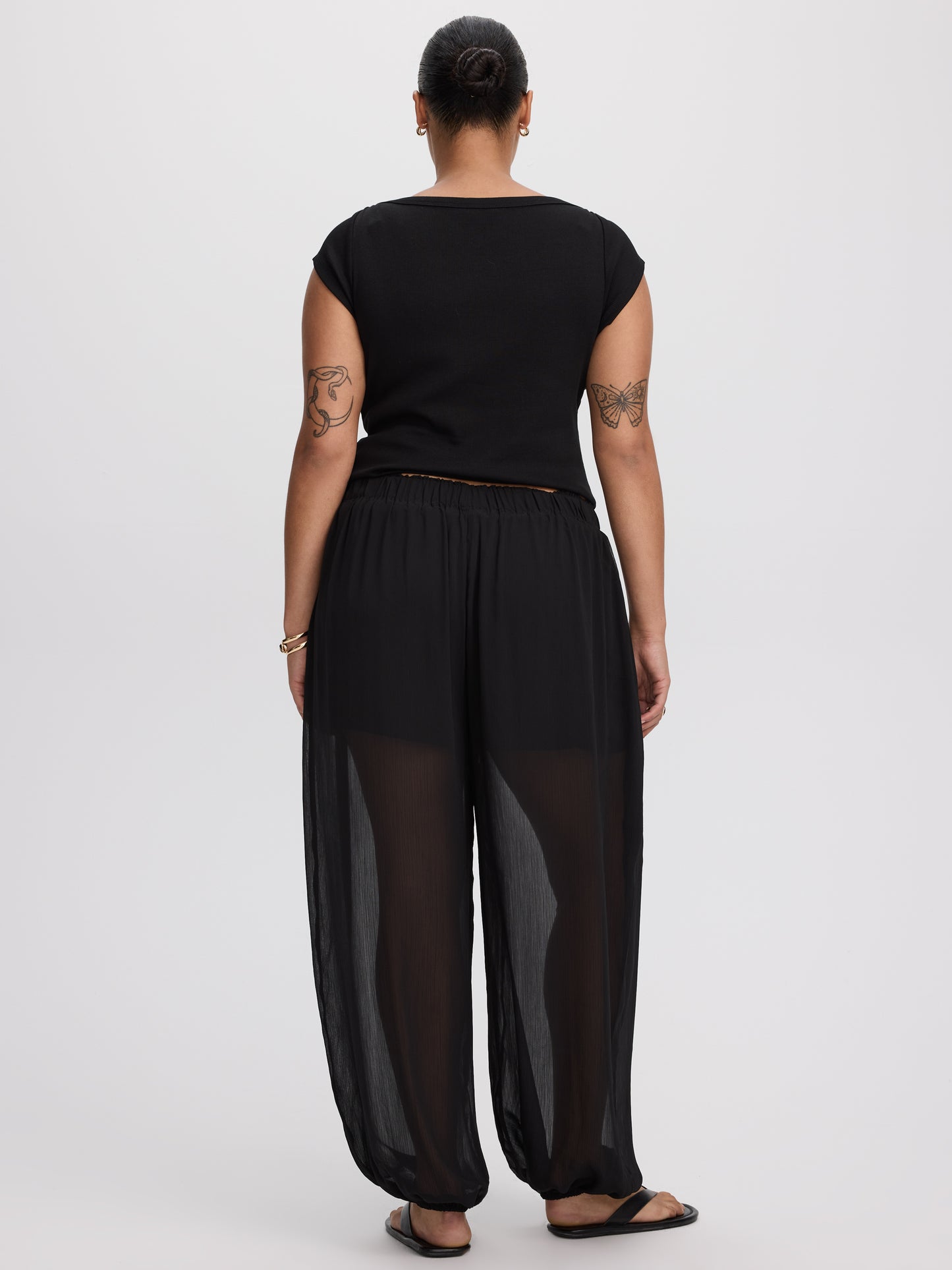 High-Rise Flowy Balloon Pant