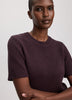 Short-Sleeve Crew-Neck Pullover