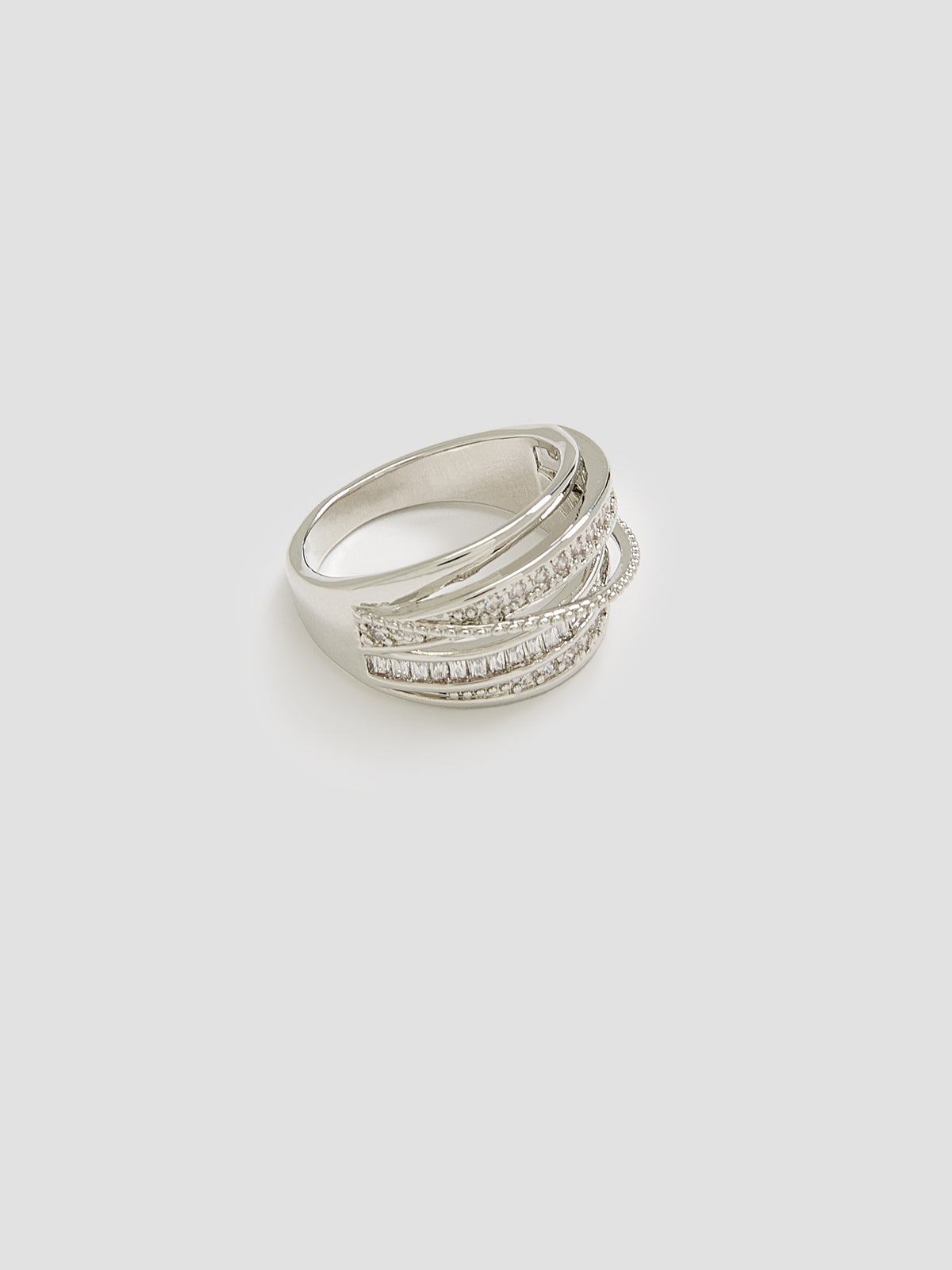 Ring with Rhinestones