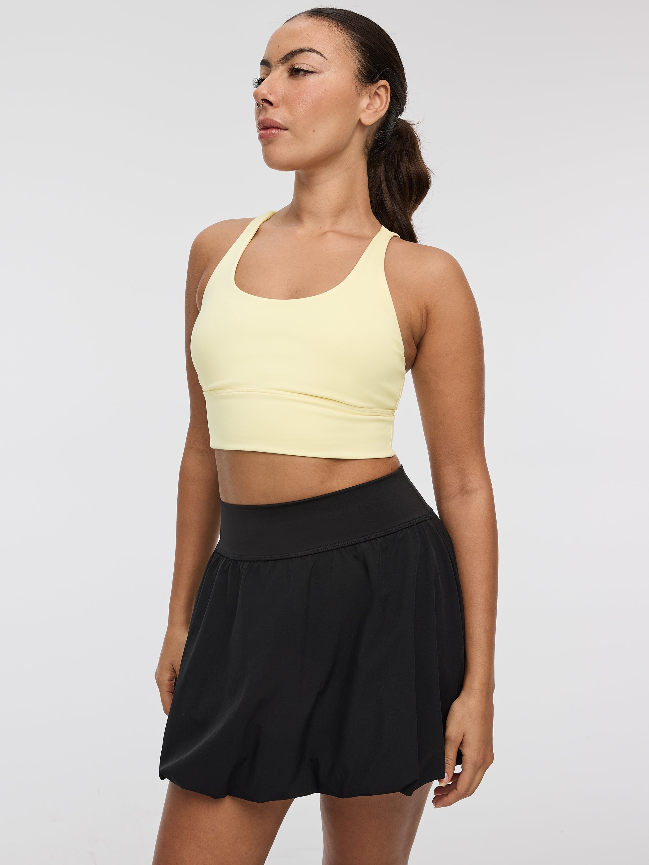 Jupe-short à ourlet bulle - Hyba