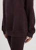 Long-Sleeve Mock-Neck Sweatshirt - Hyba