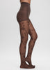 Tights with Lace Roses