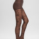 Tights with Lace Roses