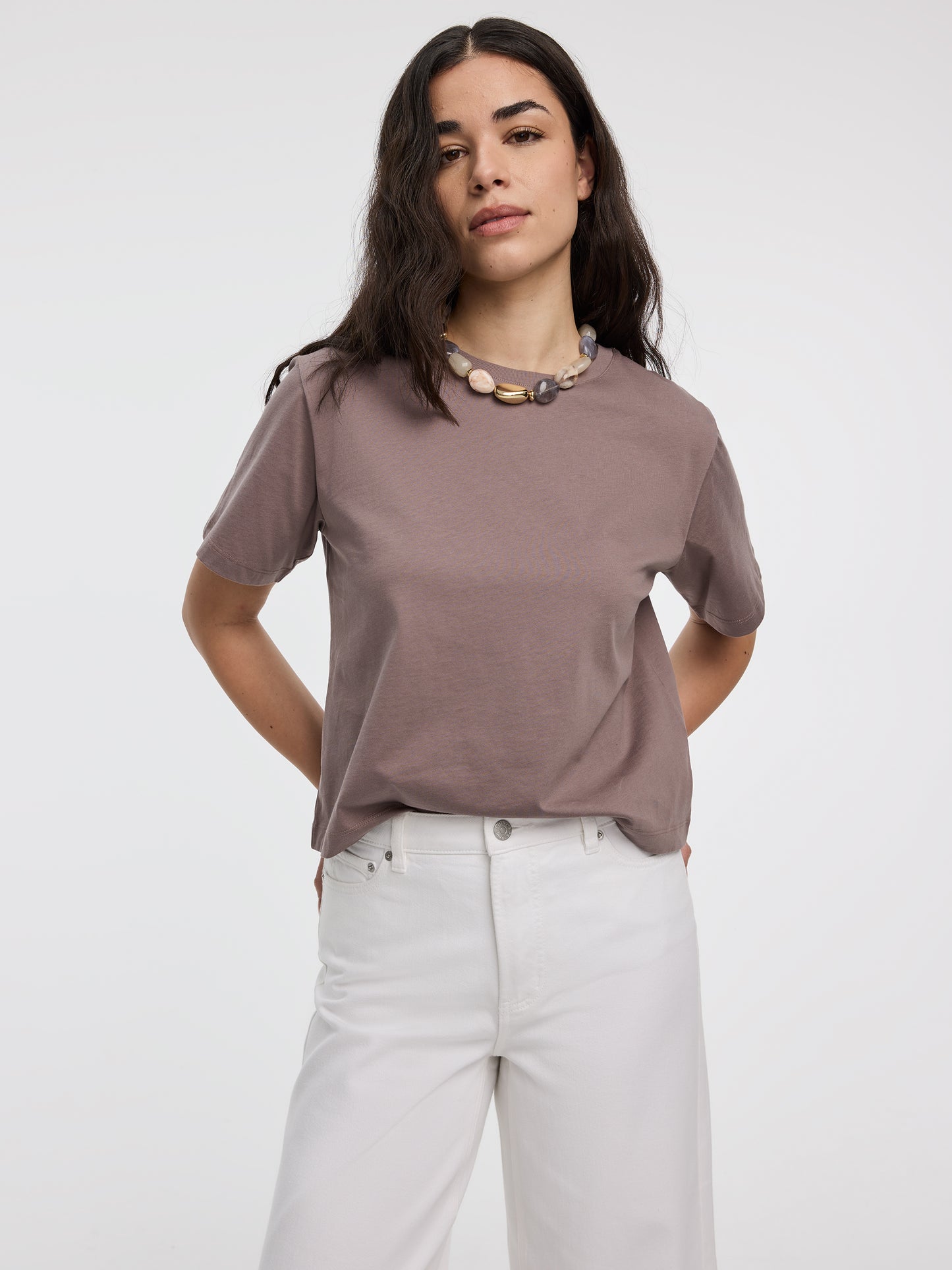 Crew-Neck Boxy T-Shirt