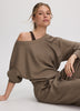 Long-Sleeve Off-the-Shoulder Top