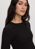 Long-Sleeve Crew-Neck Ribbed T-Shirt - R Essentials
