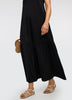 Sleeveless Maxi Dress with Contrast Straps