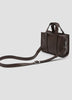 Faux Leather Mini Tote Bag