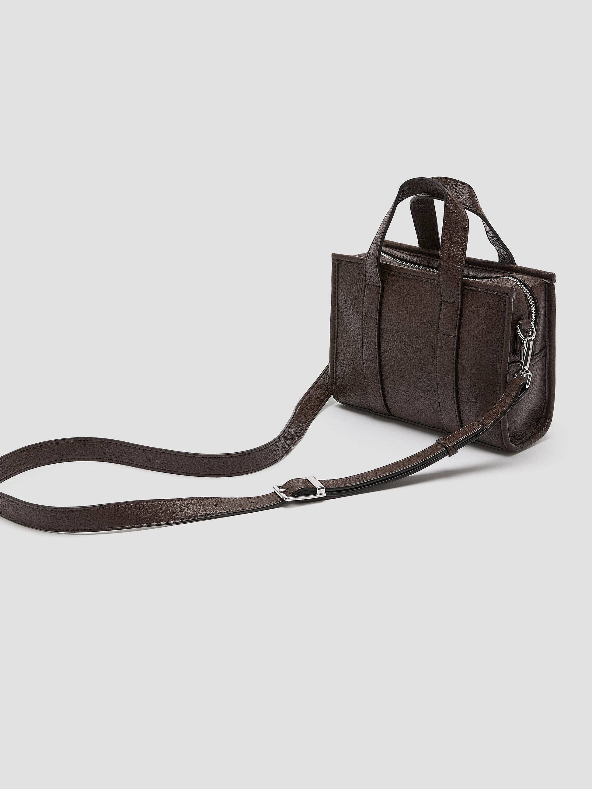 Faux Leather Mini Tote Bag