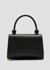 Structured Faux-Leather Handbag
