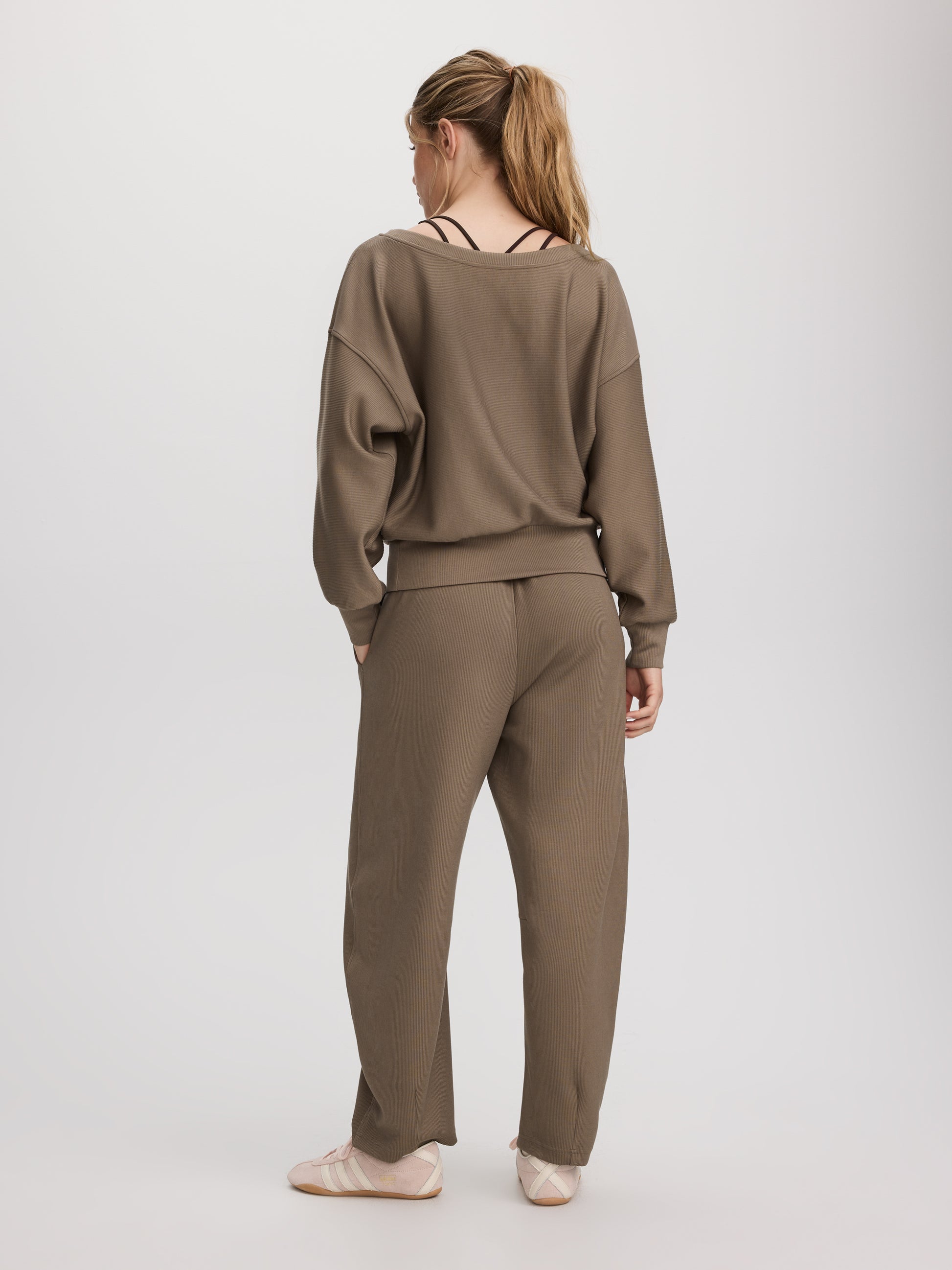 Long-Sleeve Off-the-Shoulder Top