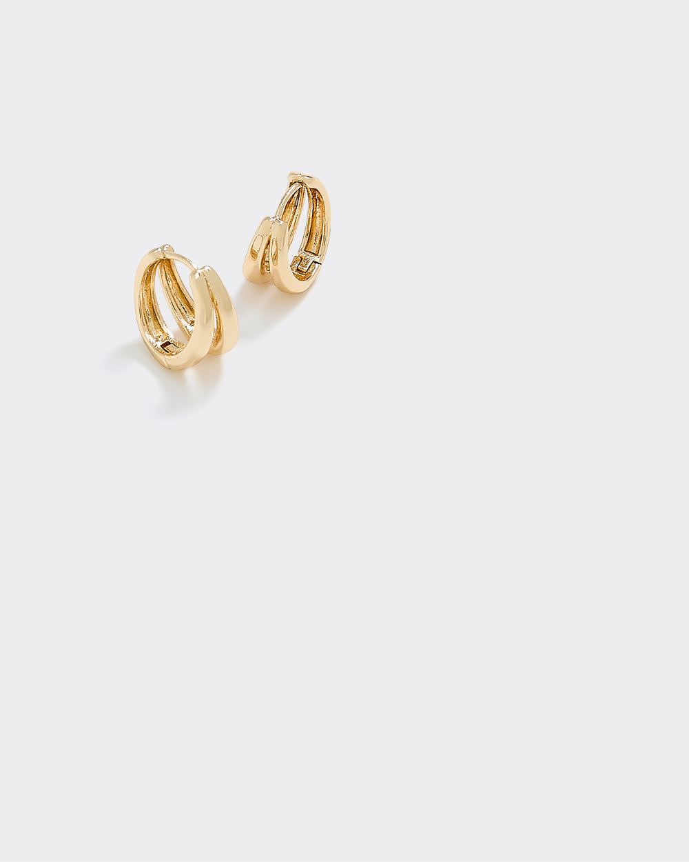 Double-Band Earrings