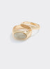 Rings with Stones - Set of 2