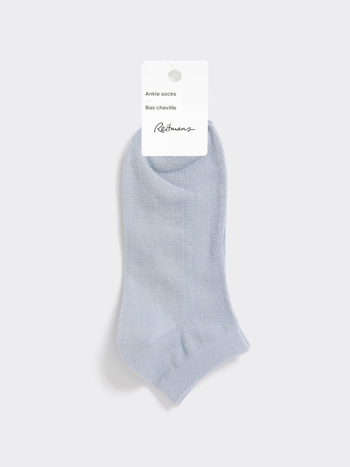 Anklet Socks with Pointelle Stitches