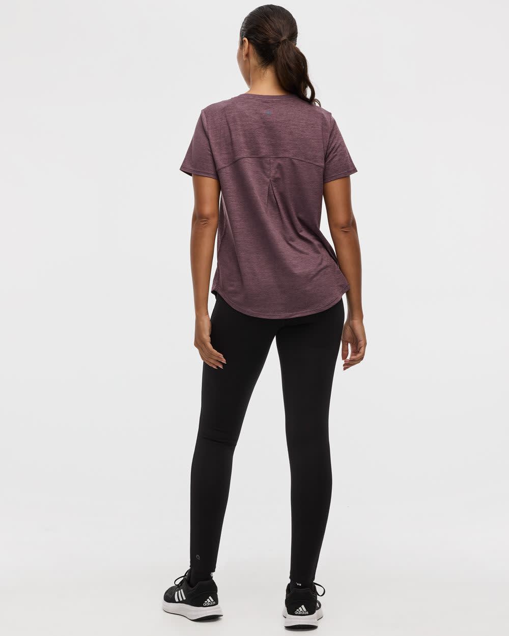 T-shirt à col rond et manches courtes - DRY-LUX (MD) Hyba Essentiels