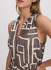 Sleeveless Midi Shirtdress