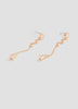 Pendant Earrings with Zirconias