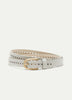 Skinny Faux Leather Belt